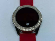 Load image into Gallery viewer, NY&amp;C Unisex Rhinestone Modern Touch Red LED Digital Quartz Watch Hour~New Batter
