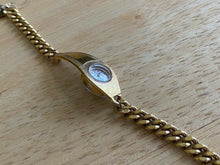 Load image into Gallery viewer, VTG Le Monde Lady 17J Gold Tone Chain Bracelet Hand-Wind Mechanical Watch Hours
