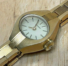 Load image into Gallery viewer, Nice Vintage Bucherer Swiss Lady Gold Tone Oval Hand-Wind Mechanical Watch Hours
