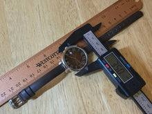 Load image into Gallery viewer, Dakota Lady Silver Brown Leather Japan Movt Analog Quartz Watch Hours~New Batter
