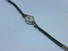 Load image into Gallery viewer, Vintage Dufonte Lady 10k RGP GF 3 Real Diamonds Hand-Wind Mechanical Watch Hours
