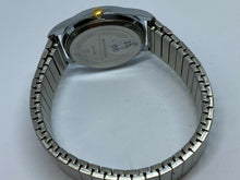 Load image into Gallery viewer, VTG Acqua By Timex Men Dual Tone Fluted Bezel Quartz Watch Hour~Date~New Battery
