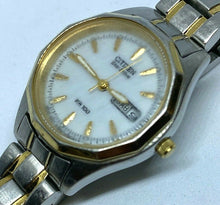 Load image into Gallery viewer, Citizen Eco-Drive E001 Lady Dual Tone Solar Power Analog Quartz Watch Hour~Date
