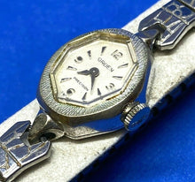 Load image into Gallery viewer, VTG Gruen Precision Lady 10k RGP Stretch Swiss Hand-Wind Mechanical Watch Hours
