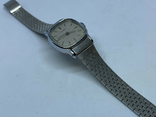 Load image into Gallery viewer, Unused Vintage Timex Lady Silver Barrel Hand-Wind Mechanical Watch Hours
