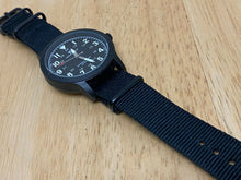 Load image into Gallery viewer, Smith &amp; Wesson Men 30m Black Military Dial Analog Quartz Watch Hour~New Battery
