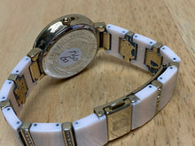 Load image into Gallery viewer, Anne Klein AK/2832 Lady Pink Ceramic Gold Tone Analog Quartz Watch Hour~New Batt
