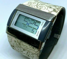 Load image into Gallery viewer, Nike WC0033 50m Rectangle Digital Quartz Alarm Chrono Watch Hours~New Battery
