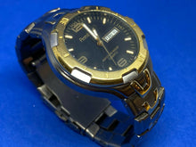 Load image into Gallery viewer, Armitron 20/4131 Mens 50m Dual Tone Moving Bezel Analog Watch Hours~New Battery
