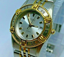 Load image into Gallery viewer, Caravelle Bulova Lady 50m Dual Tone Analog Quartz Watch Hours~Date~New Battery
