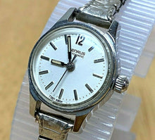 Load image into Gallery viewer, Vintage Benrus 7380 Swiss Lady Classic Silver Self-Wind Automatic Watch Hours
