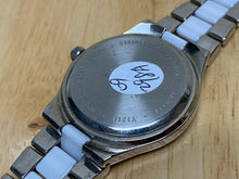 Load image into Gallery viewer, Anne Klein 10/9119 Lady 30m Silver Ceramic Analog Quartz Watch Hours~New Battery
