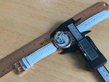 Load image into Gallery viewer, Bertha Lady Rose Gold Rhinestone Owl Dial Analog Quartz Watch Hours~New Battery
