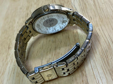 Load image into Gallery viewer, Relic Lady 30m Gold Tone Rhinestone Analog Quartz Watch Hours~New Battery
