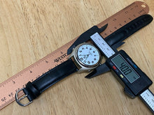 Load image into Gallery viewer, On-Time Men Atomic Radio Controlled Talking Leather Analog Watch Hour~New Batter
