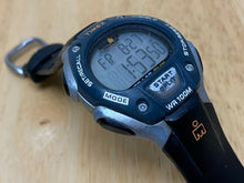 Load image into Gallery viewer, Timex Ironman Men Lady Blue Silver Digital Alarm Chrono Watch Hours~New Battery
