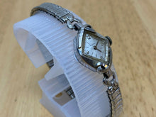 Load image into Gallery viewer, Vintage Bulova Lady 10k RGP GF Band Unique Shape Hand-Wind Mechanical Watch Hour
