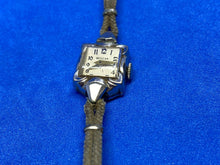 Load image into Gallery viewer, Vintage Geneva Lady 10k White RGP Gold Plated Hand-Wind Mechanical Watch Hours
