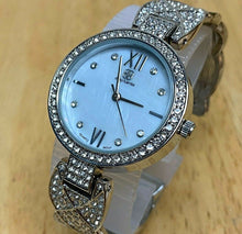 Load image into Gallery viewer, Unused Daisy Fuentes Lady Rhinestone Cuff Bangle Quartz Watch Hours~New Battery
