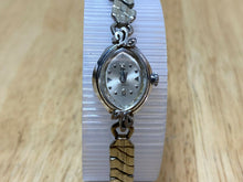 Load image into Gallery viewer, VTG Vulcain Lady Real Diamonds Gold Filled Band Hand-Wind Mechanical Watch Hours
