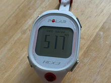 Load image into Gallery viewer, Polar RCX3 Lady 30m White Digital GPS Fitness Excise Tracker Quartz Watch Hours
