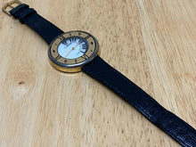 Load image into Gallery viewer, Collezio Music Themed Moving Keyboard Leather Analog Quartz Watch Hours~New Batt
