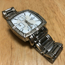 Load image into Gallery viewer, Anne Klein Lady 8 Real Diamonds Barrel Quartz Watch Hours~Day Date~New Battery
