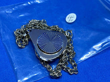 Load image into Gallery viewer, Unused VTG Caravelle By Bulova Lady Silver Hand-Wind Pendant Pocket Watch Hours
