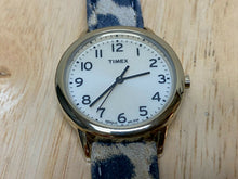 Load image into Gallery viewer, Timex Indiglo Lady 30m Gold Tone Leather Analog Quartz Watch Hours~New Battery
