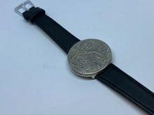 Load image into Gallery viewer, Kish Men Lady Dual Swing Cover Rhinestone Analog Quartz Watch Hours~New Battery
