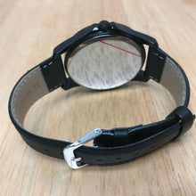 Load image into Gallery viewer, New Old Stock Bass Pro Shops Men 30m Black Leather Analog Quartz Watch Hours~Box
