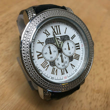 Load image into Gallery viewer, TM Japan Movt Men 12 Tested Genuine Diamonds Analog Quartz Watch Hour~New Batter
