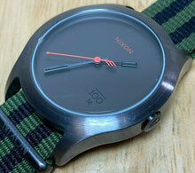Load image into Gallery viewer, NIXON Mud Surf The Quad Men 100m Titan Black Analog Quartz Watch Hour~New Batter
