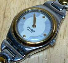 Load image into Gallery viewer, Swatch Swiss Irony Lady Dual Tone Steel Analog Quartz Watch Hours~New Battery

