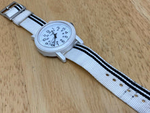 Load image into Gallery viewer, Timex Indiglo Men Military Dial White Ultra Light Quartz Watch Hours~New Battery
