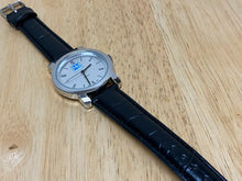 Load image into Gallery viewer, MSI General Mens Japan Movt Silver Leather Analog Quartz Watch Hours~New Battery
