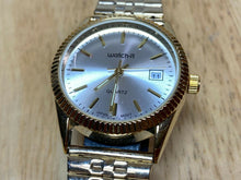 Load image into Gallery viewer, Vintage Watch-it Men Gold Tone Fluted Bezel Analog Quartz Watch Hour~New Battery
