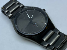 Load image into Gallery viewer, Relic ZR12124 Men 50m Black Steel Analog Quartz Watch Hours~Day Date~New Battery
