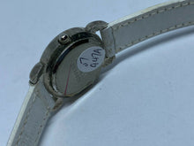 Load image into Gallery viewer, Relic ZR36021 Lady Silver White Leather Analog Quartz Watch Hours~New Battery
