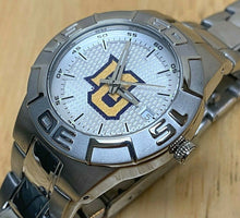 Load image into Gallery viewer, Unused Fossil PR5335 NU Logo Lady Moving Bezel Analog Quartz Watch Hour~New Batt
