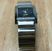 Load image into Gallery viewer, Montana Blu Paris Lady Rhinestone Silver Analog Quartz Watch Hour~New Batter
