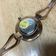 Load image into Gallery viewer, G By GUESS Lady Rose Gold Tone Rhinestone Analog Quartz Watch Hours~New Batt
