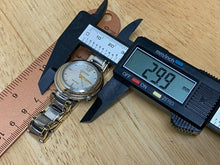 Load image into Gallery viewer, Citizen Eco-Drive E031 Lady Dual Tone MOP Mosaic Dial Analog Quartz Watch Hours
