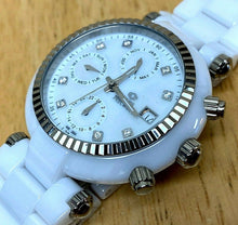 Load image into Gallery viewer, AR-2487 Men Lady Ceramic Analog Quartz Watch Hour~Triple Date~New Battery
