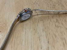 Load image into Gallery viewer, VTG Mathey-Tissot Lady 4 Real Diamonds Rubies Analog Quartz Watch Hours~New Batt
