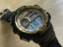 Load image into Gallery viewer, Armitron 40/8347 Men 100m Gold-Black Digital Alarm Chrono Watch Hour~New Battery
