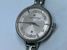 Load image into Gallery viewer, Unused Lucky Brand 50m Lady Silver Steel Analog Quartz Watch Hours~New Battery
