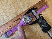 Load image into Gallery viewer, Timex Ironman Men Lady Purple Silver Digital Alarm Chrono Watch Hour~New Battery
