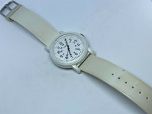 Load image into Gallery viewer, Timex Indiglo Men Military Dial White Analog Quartz Watch Hours~Date~New Battery
