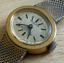 Load image into Gallery viewer, VTG Tempus Lady 21 Jewels Gold Tone 10k GF Band Hand-Wind Mechanical Watch Hours
